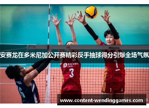 安赛龙在多米尼加公开赛精彩反手抽球得分引爆全场气氛